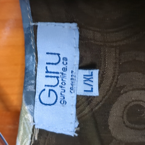 GURU FOR LIFE* handmade silk Rasgulla sari angel flutter sleeve jumpsuit - Picture 9 of 11